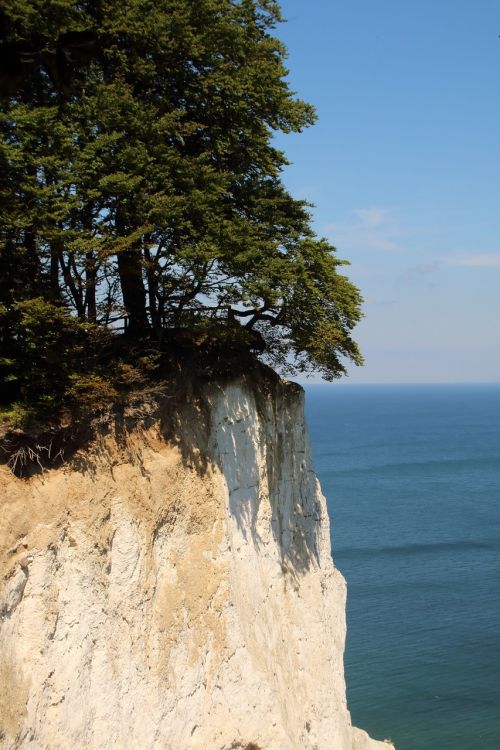 denmark rock sea