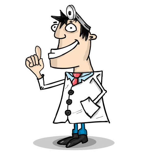 dentist cartoon doctor