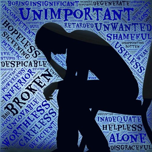 depression voices self-criticism