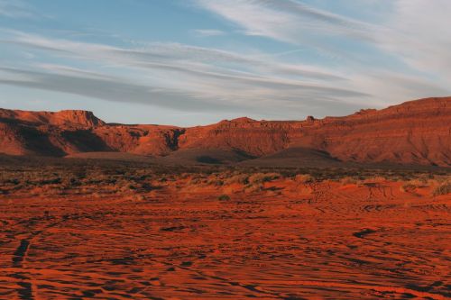 desert landscape rocks