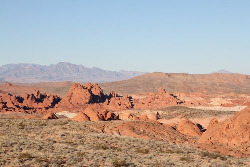 desert mountains landscape