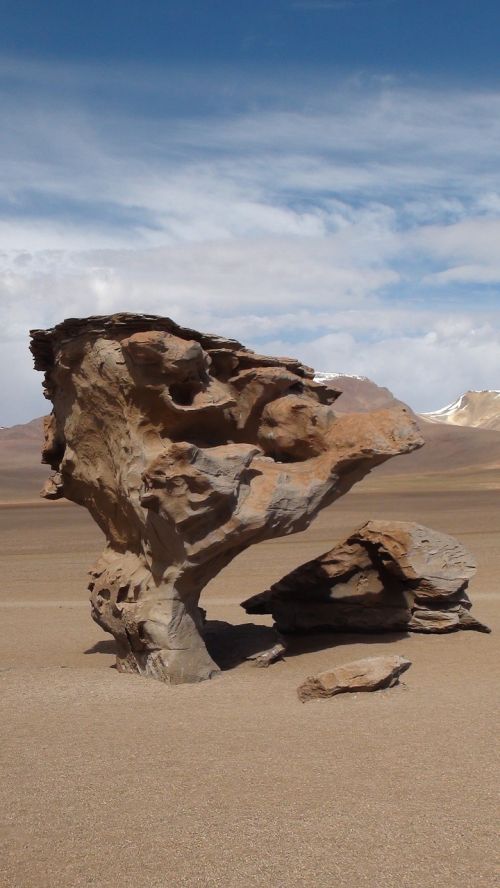 desert bolivia rock