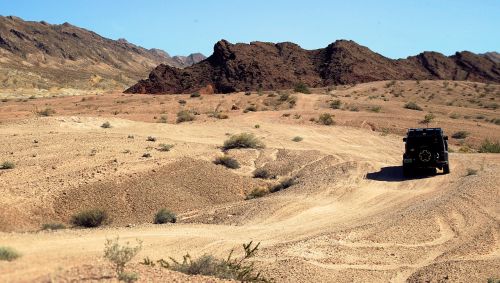 desert hill landscape