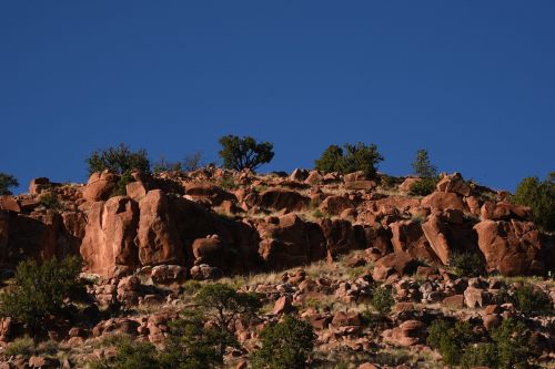 desert mountains rock