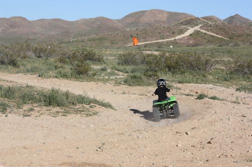 desert motorcycle road