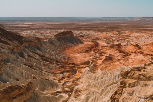 desert landscape dry