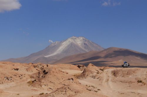 desert jeep volcano