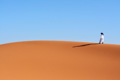 desert  sand  sky