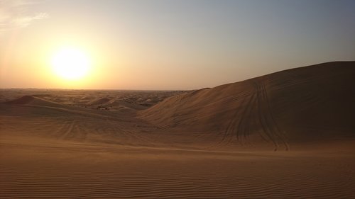 desert  arab emirates  sand