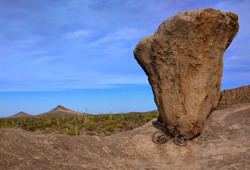 desert  landscape  biking