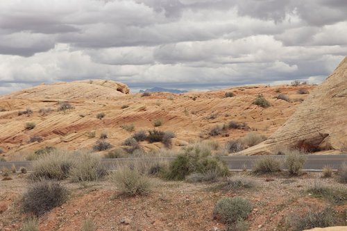 desert  landscape  cloudy