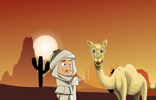 desert  safari  camel