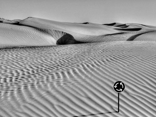 sand desert travel