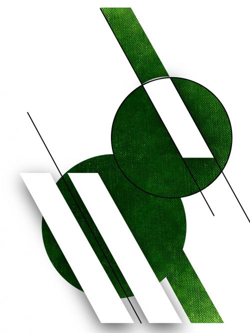 design abstract green