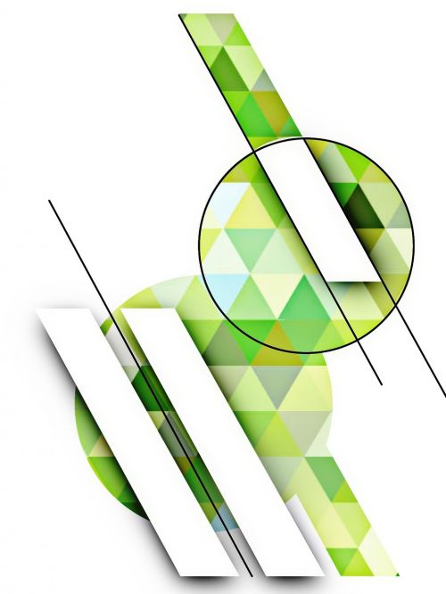 design abstract green