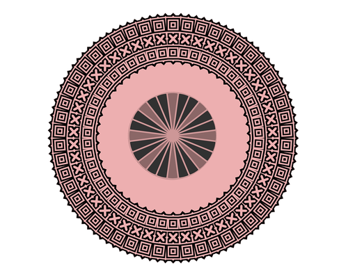 design  circular  aztec