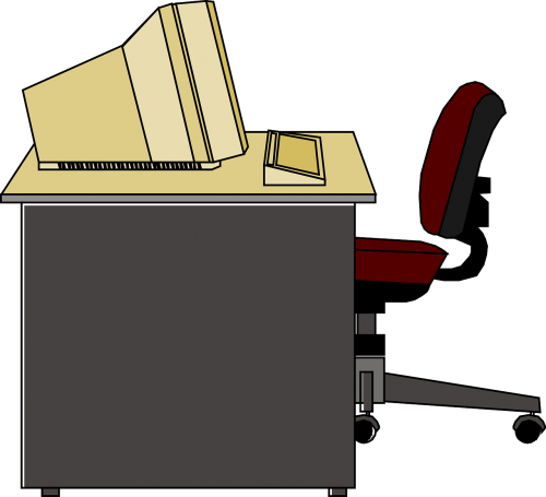 desk chair computer