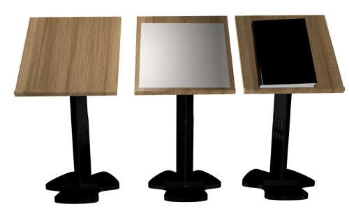 desk isolated board