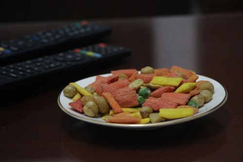 desktop food meal