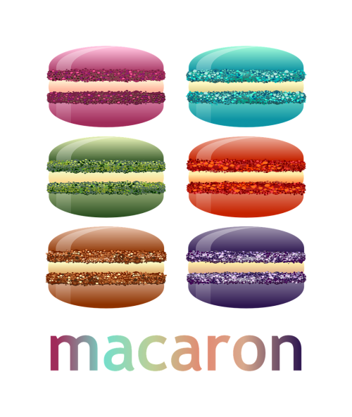dessert macaron food