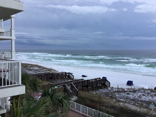 destin winter ocean