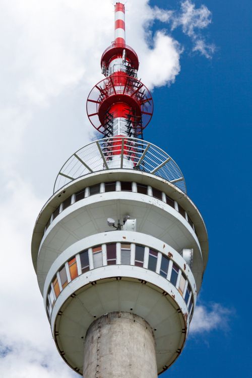 Detail Of A Broadcasting Tower