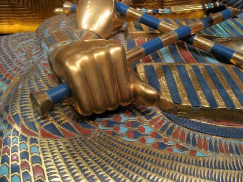 Detail Of King Tutankhamun Effigy