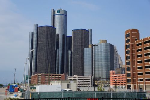 detroit detroit skyline downtown