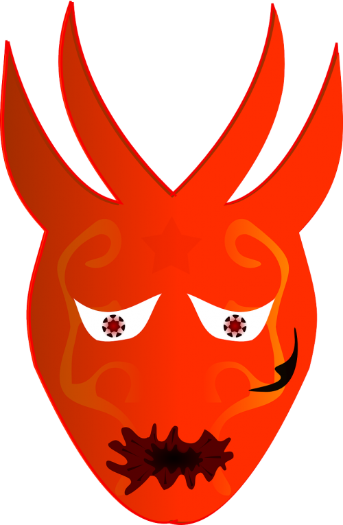devil mask monster