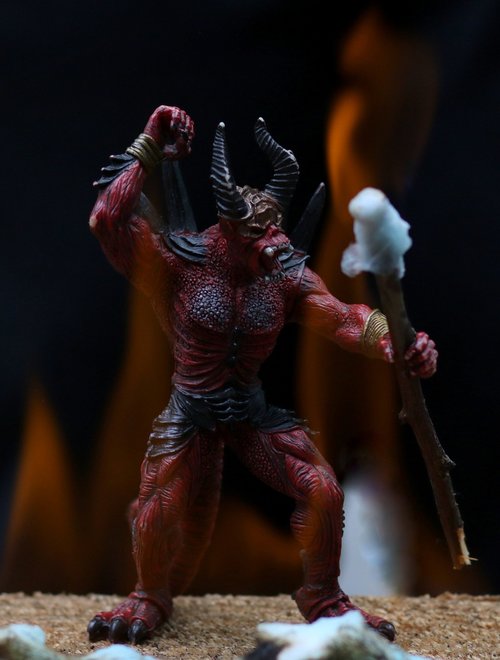 devil  fire  flames