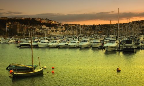 devon brixham sea