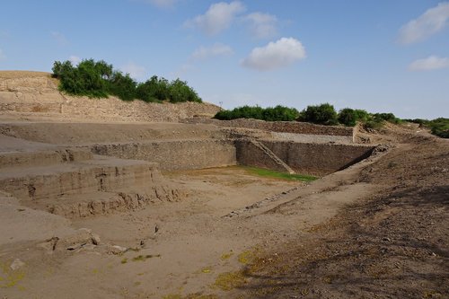 dholavira  archaeological site  excavation