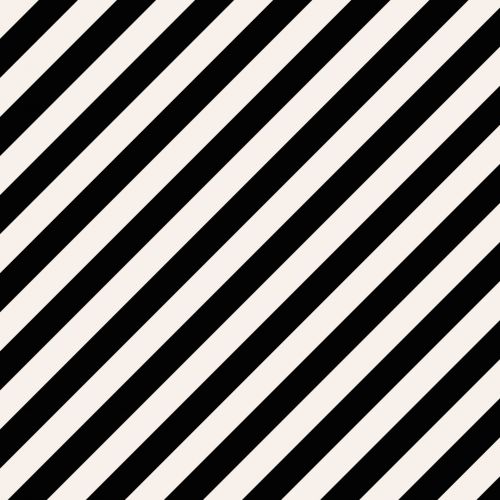 Diagonal Black Stripes
