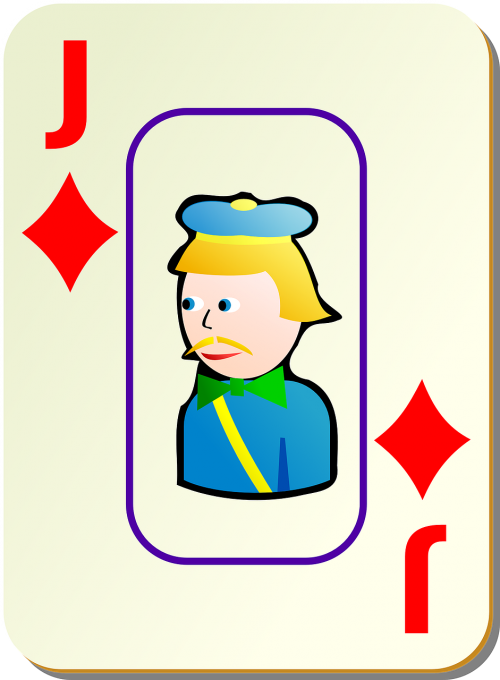 diamonds jack card