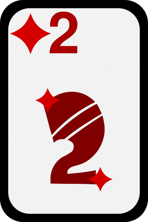 diamonds card two