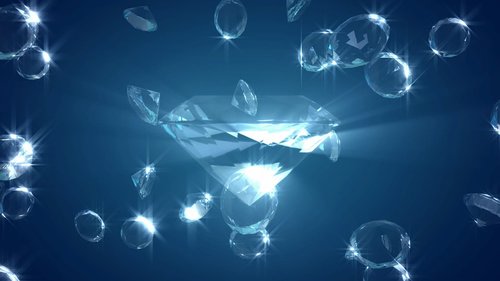 diamonds  blue  gem