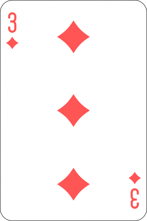 diamonds three deck