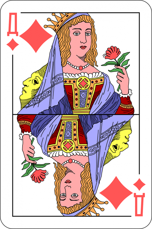 diamonds queen deck