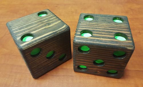 dice die wooden dice