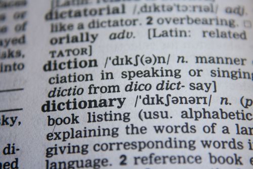 dictionary words abc
