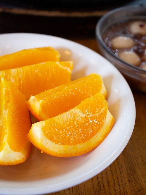 diet  table  orange