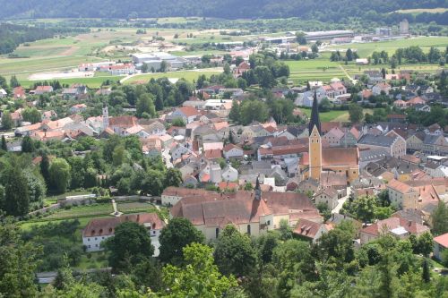 dietfurt in the altmühl valley view medieval place
