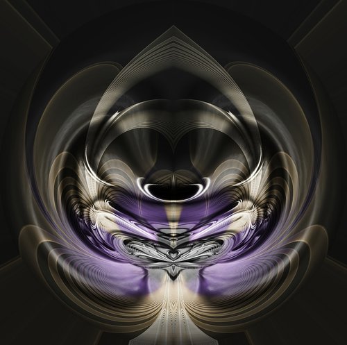 digital  abstract  purple