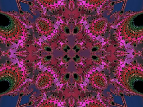 Digital Fractal Kaleidoscope