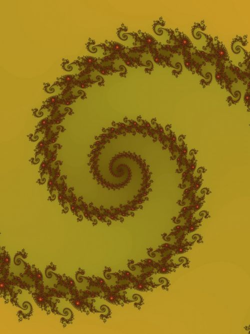 Digital Fractal Spiral