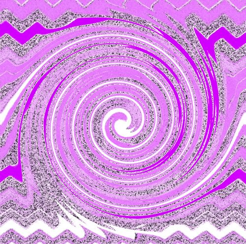 Digital Purple Party Pattern