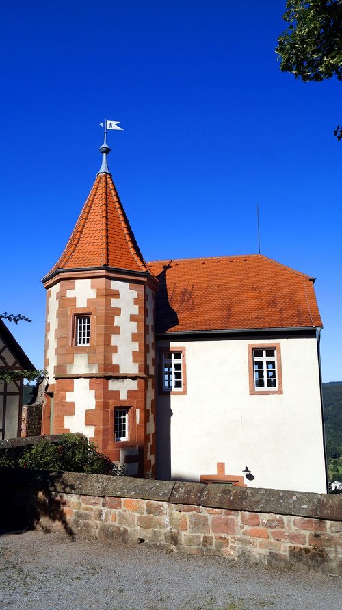 dilsberg  castle  ruin