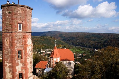 dilsberg odenwald castle
