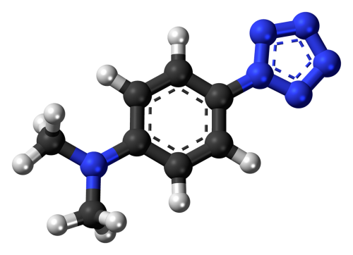 dimethylaminophenylpentazole molecule chemistry