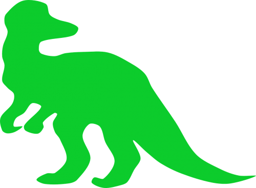 dinosaur stand backlegs